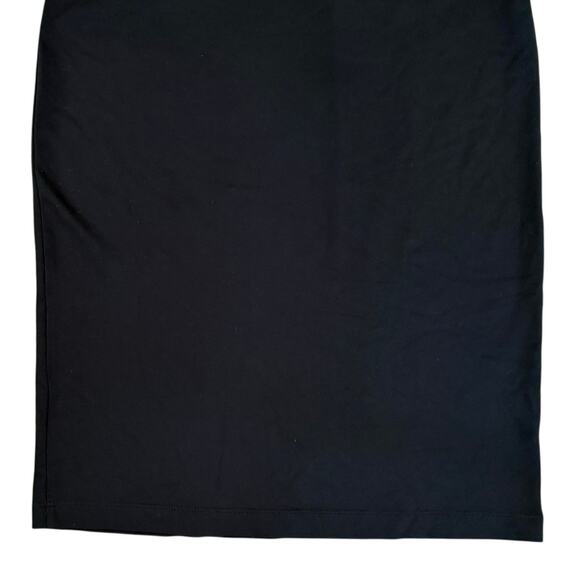 Y2k Parallel Black Pencil Skirt Above Knee-Length Stretch Size XS - Picture 5 of 9